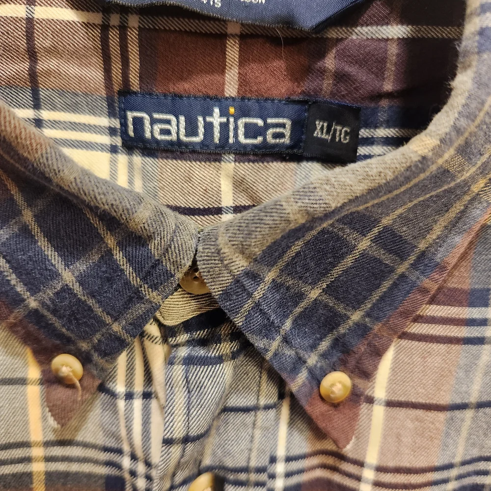 Nautica Men's Plaid Shirt XL - Picture 3 of 3